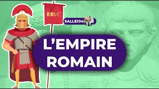 LEmpire romain  Conquêtes paix romaine et romanisation  Histoire  Sixième [upl. by Vina]