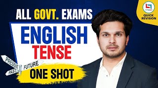 English Tense in ONE SHOT  For All Govt Exams  by Jaideep Sir english careerwillapp oneshot [upl. by Coleville]