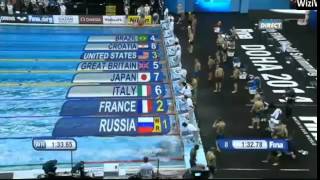 4x50 m Medley Men Relay 12th FINA WORLD SWIMMING CHAMPIONSHIPS [upl. by Naval]