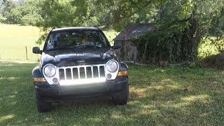 Nilite Bar Light How to Install on 2007 Jeep Liberty [upl. by Waugh13]