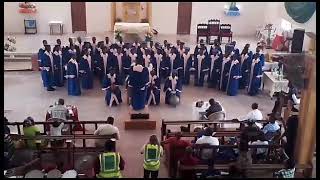 Edisana In Efik language Holy Holy Holy By St Marys Deanery Choir Calabar [upl. by Lunneta692]