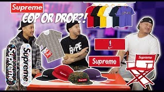 HYPETALK SPRINGSUMMER SUPREME COP OR DROP [upl. by Kcirdahs]