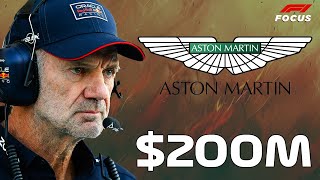 Adrian Newey 200 million deal with Aston Martin [upl. by Rici117]