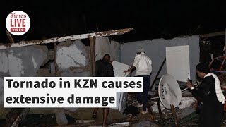 Tornado causes damage in KZN [upl. by Leonteen]