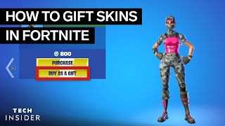 How To Gift Skins In Fortnite [upl. by Heddi]