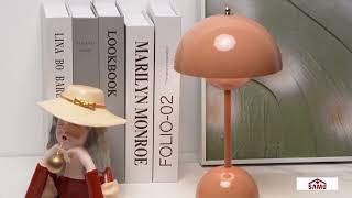 Flowerpot Table Lamp Portable [upl. by Sekofski]