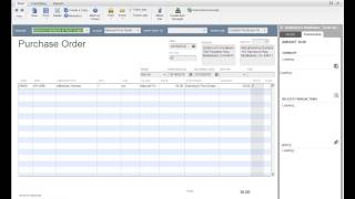 QuickBooks Inventory Managing Purchase Orders [upl. by Milburr951]