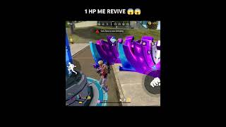 1HP Me Revive 😱 grand master lobby 🥺 Only One hp freefire youtube shorts [upl. by Nonnahsed]