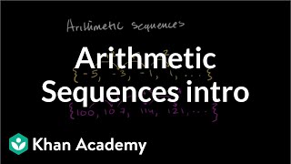 Introduction to arithmetic sequences  Sequences series and induction  Precalculus  Khan Academy [upl. by Thisbe]