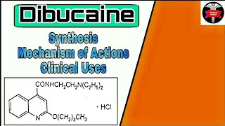 Synthesis of Dibucaine  Mechanism of Actions Uses  Medicinal chemistry 5th sem B Pharm [upl. by Seko]