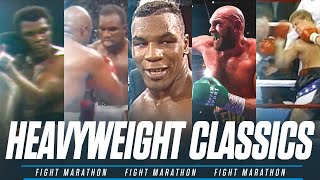 Classic Heavyweight Boxing Matches  FIGHT MARATHON [upl. by Elsie957]