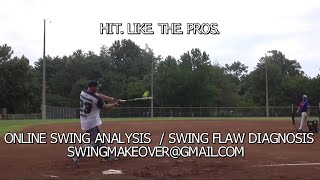 SEND US YOUR SWINGS  Swing Makeover Online Video Analysis  Instruction for Slow Pitch Softball [upl. by Grewitz418]