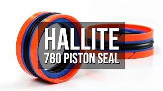 Hallite 780 DoubleActing Piston Seal [upl. by Yrohcaz902]