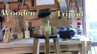 Wooden Tripod Build [upl. by Standush424]