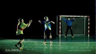 Salming Handball Feint  Threestepfeint [upl. by Navetse]