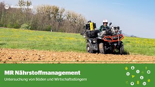 Bodenproben Automatisiert und georeferenziert Maschinenring Nährstoffmanagement [upl. by Namus643]