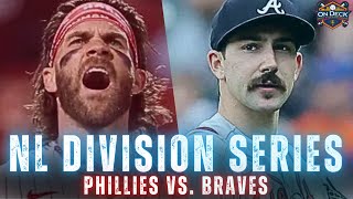 NLDS Preview Atlanta Braves host Philadelphia Phillies in a rematch [upl. by Myrle]