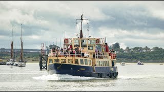 Out and About on the Swale and Medway 31st August and 1st September 2023 HD1080 with commentary [upl. by Einnim677]