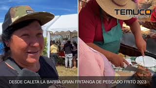 🟧 Gran Fritanga del Pescado Frito Caleta La Barra Toltén [upl. by Ardyth]