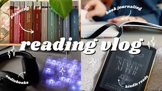 another bookish vlog  finishing the Caraval series book journaling amp reading updates [upl. by Mahsih]