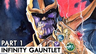 The Infinity Gauntlet Comic Series Part 1  Explained In Hindi  BNN Review [upl. by Paterson782]