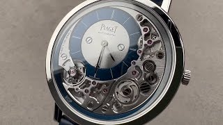 Piaget Altiplano Ultimate Automatic G0A45123 Piaget Watch Review [upl. by Ephram]