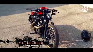 THE BEST 10 Harley Davidson Sportster 883  Chopper  Bobber  Custom Bike Compilation [upl. by Eanad]