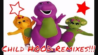 Barney quotI Love Youquot Theme Song  Club Remix  CHILD HOOD REMIXES 3 [upl. by Ziguard]