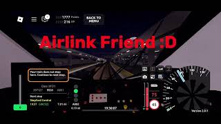 Airlink service from Airport Central to Stepford Central plslikesubscribe stepfordcountyrailway [upl. by Drofxer]