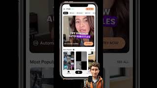 Best Caption generator app 😱🦾chatgpt caption aiwebsite ai aitools app toolwebsite shots [upl. by Mickie]