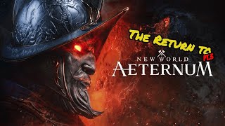 Exploring New World Aeternum A 2024 Adventure [upl. by Aicirtac]