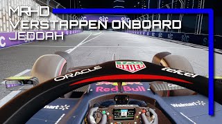 Assetto Corsa F1 2022 Verstappen Onboard Jeddah [upl. by Gearalt]