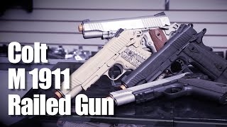 Airsoft KWC Colt 1911 Rail Guns Overview [upl. by Irvin]