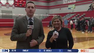 Clay Upsets Anthony Wayne to meet Perrysburg in District Volleyball Finals [upl. by Claudetta382]