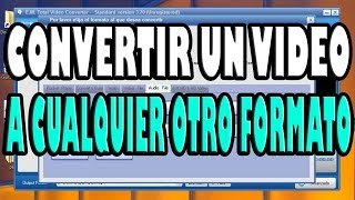 Como Convertir Videos a Otros Formatos  MP3 MP4 WMA WMV  3GP MP4 AVI WMV [upl. by Mackenie]