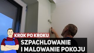 Krok po kroku Szpachlowanie i malowanie pokoju dziecięcego [upl. by Farnsworth]