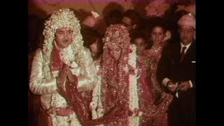 Randhir Kapoor and Babita wedding ceremony 1971  rare video Rishi Kapoor present [upl. by Narda850]