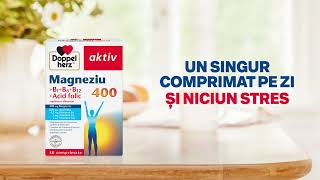 Doppelherz aktiv Magneziu 400  B1 B6  B12  Acid Folic — Bumper [upl. by Norrek]