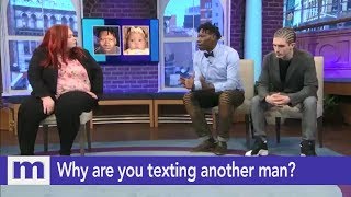 Why are you texting another man  The Maury Show [upl. by Orville674]