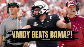 Pavia Perfection Cooper Naylors Thoughts on Bama Losing to Vandy [upl. by Donata586]