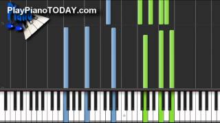 How to jazz up Für Elise on the Piano HD Audio and Video [upl. by Oleusnoc]