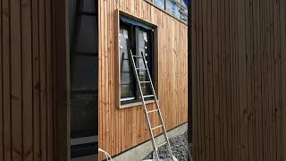 Wood cladding trim cladding installation windowtrim window douglascladding [upl. by Halle323]