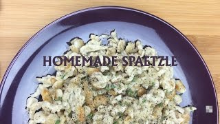 Homemade Spaetzle  Recipe Rack [upl. by Toomay]