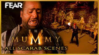 Every Scarab Scene From The Mummy 1999  Fear The Home Of Horror [upl. by Norok190]