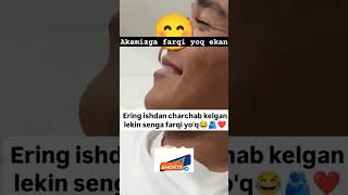 SIZDAN NIMA KETI VIDEOGA BITTA LIKE 😅👍funny 1mln comedyvideos instagram subscribe japan rells [upl. by Annayi]