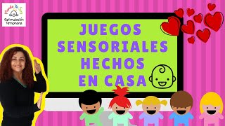 Juegos Sensoriales Hechos en Casa [upl. by Grodin43]