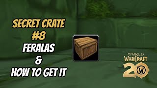 HOW TO FIND SECRET CRATE 8 MILDEWED RANSOM NOTE FOR THE 20TH ANNIVERSARY IN WOW [upl. by Sevein180]