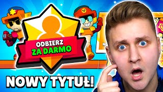 Jak ODBLOKOWAŁEM PIERWSZY TYTUŁ GRACZA ZA DARMO w BRAWL STARS😳 35 RANGA LARRY i LAWRIE CHALLENGE [upl. by Kally270]