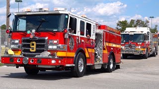 Best of Fire Trucks Responding 2023  Best of Sirens amp Air Horn [upl. by Inoy]