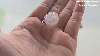 Dry Hailstorm Brisbane Nov 2024  Australian Hailstorm [upl. by Adnyl452]